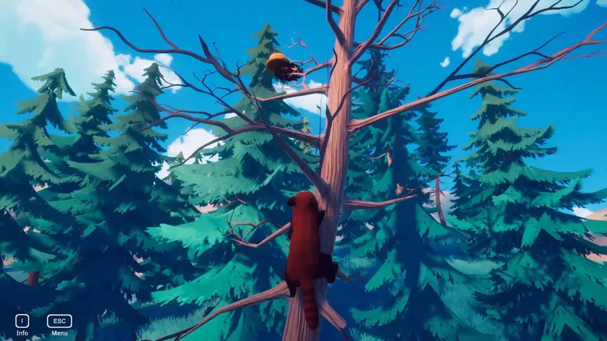 Скриншот 1 к игре Red Panda: The Quiet Path