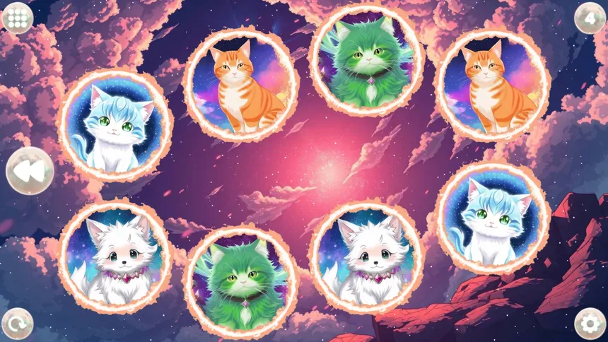 Скриншот 3 к игре Anime Dream Match: Cats