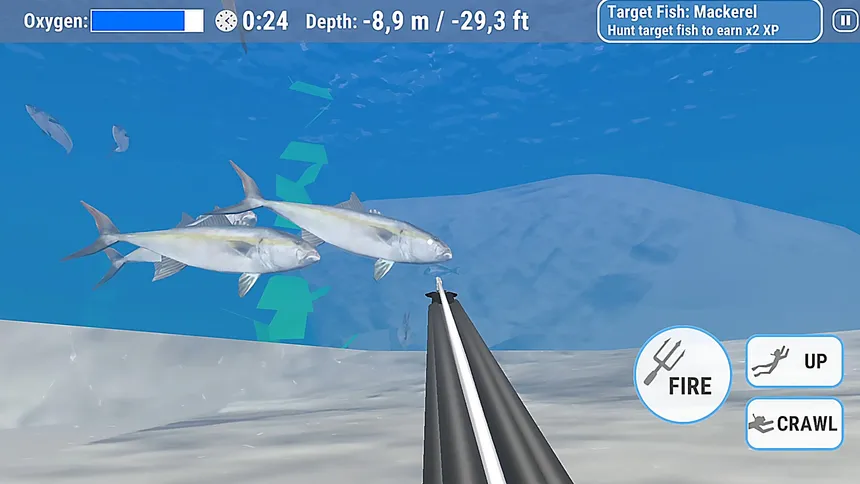 Скриншот 1 к игре Spearfishing Simulator