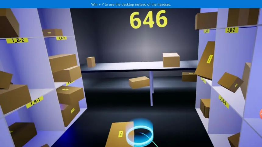 Скриншот 1 к игре Package Stower VR