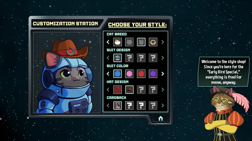 Скриншот 5 к игре Space Cat Solitaire