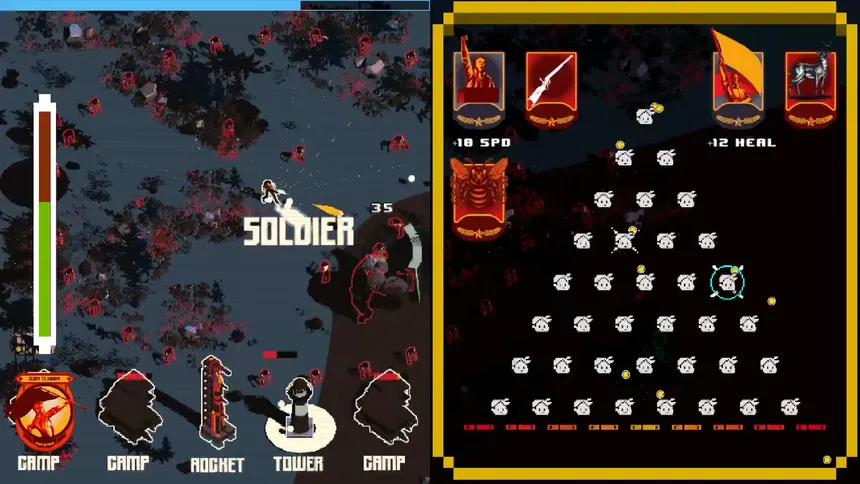 Скриншот 3 к игре Propaganda VS Zombies 2: Idle Deckbuilder