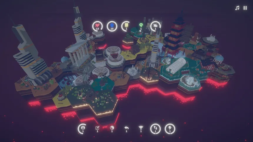Скриншот 3 к игре Вселенная Шести Граней (Hexora)