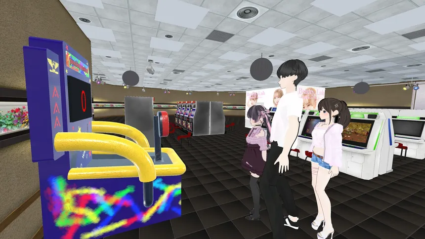 Скриншот 3 к игре 彼氏の周りにいたら嫌な女友達を拳でわからせるゲーム