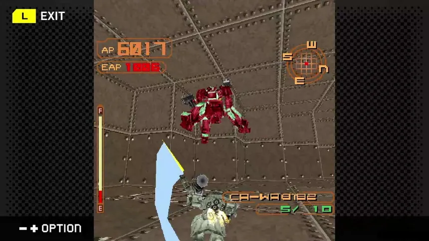 Скриншот 1 к игре G-MODEアーカイブス+ ARMORED CORE MOBILE 2