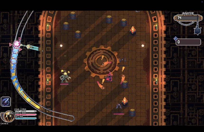 Скриншот 1 к игре Rogue Rollers