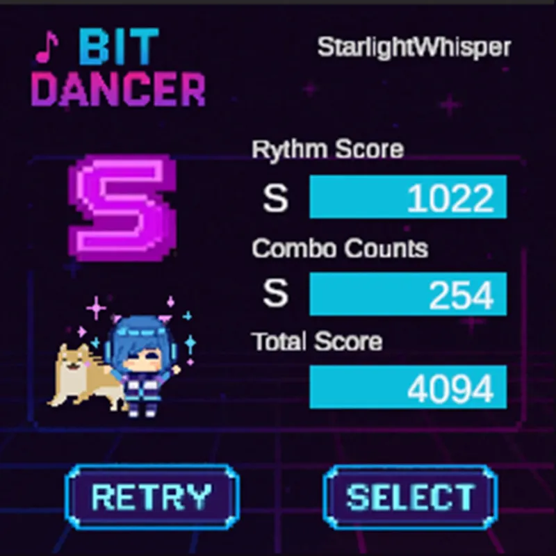 Скриншот 2 к игре BIT DANCER