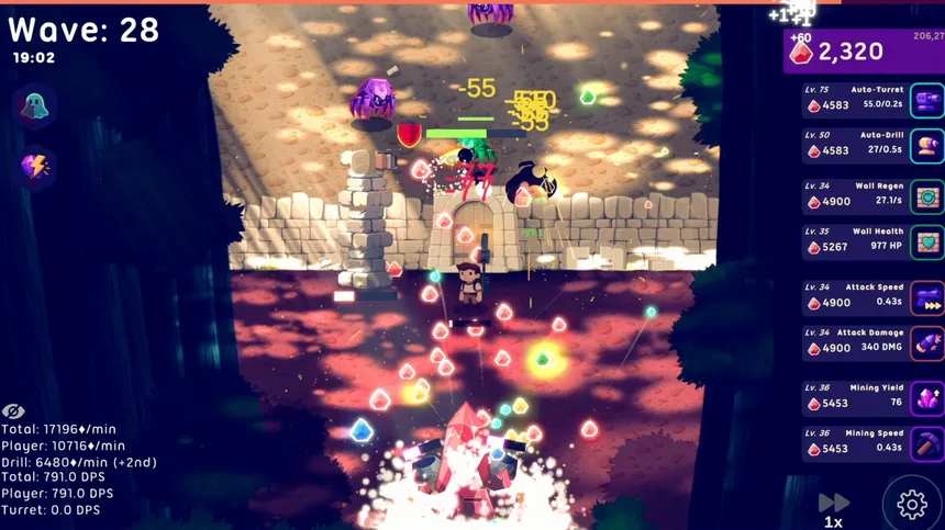 Скриншот 1 к игре Crystal Keeper
