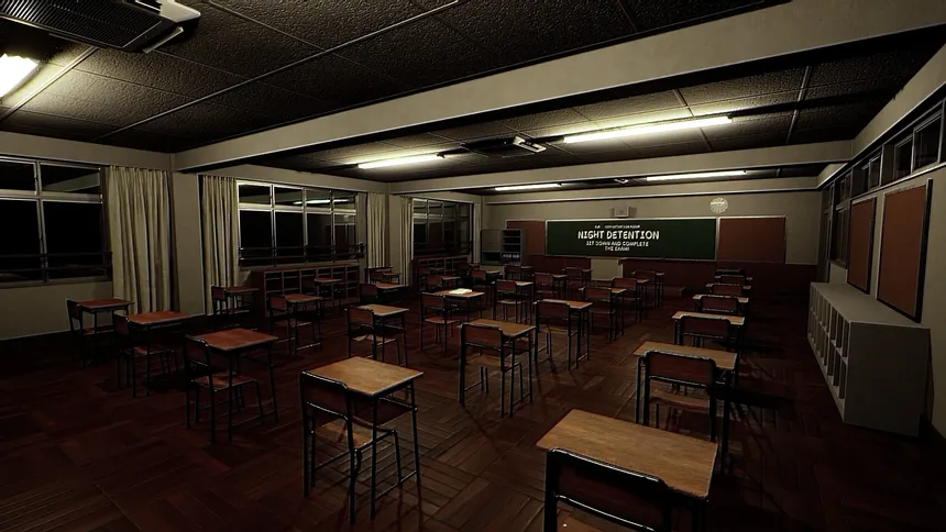 Скриншот 3 к игре <Kobako> Night Detention | 夜の居残り
