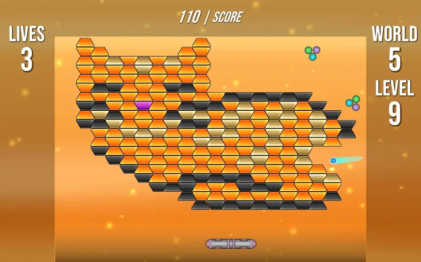 Скриншот 1 к игре Hyper Paddle