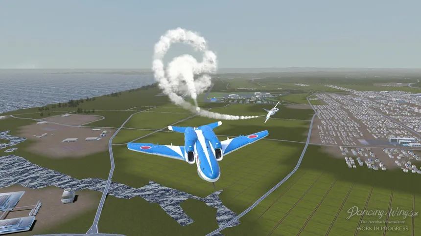 Скриншот 2 к игре Dancing Wings - The Aerobatic Simulator