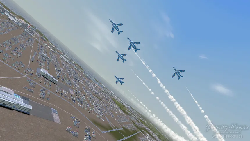 Скриншот 8 к игре Dancing Wings - The Aerobatic Simulator