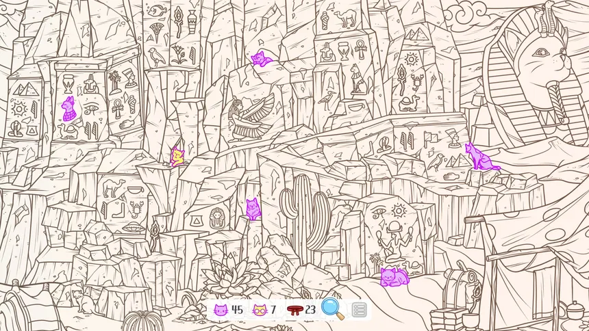 Скриншот 2 к игре Lots of Cats on an Adventure