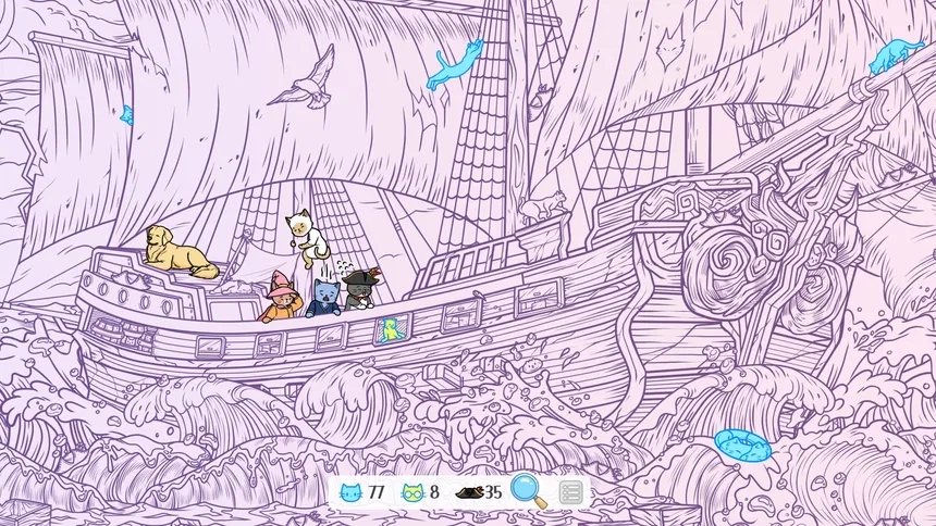 Скриншот 3 к игре Lots of Cats on an Adventure