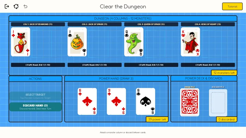 Скриншот 3 к игре Baazi: Dungeon Solitaire Collection