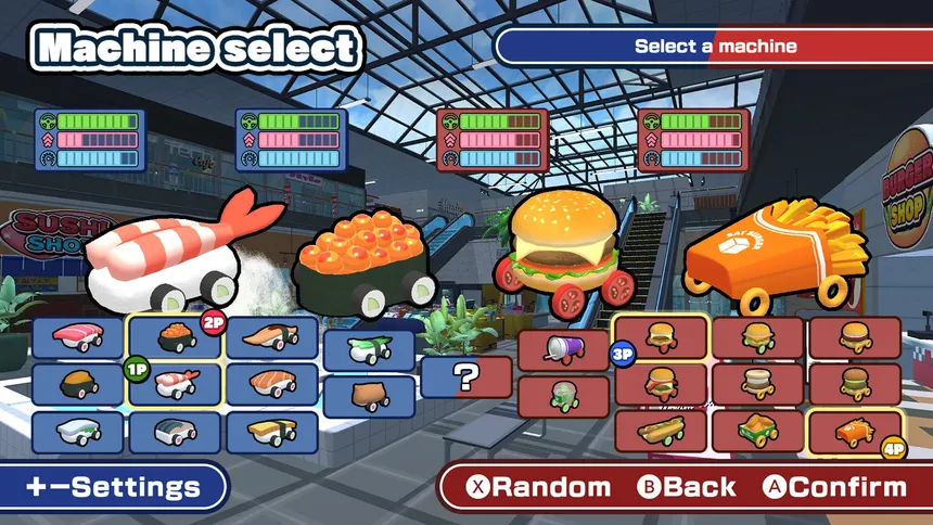Скриншот 2 к игре SUSHI vs BURGER Race