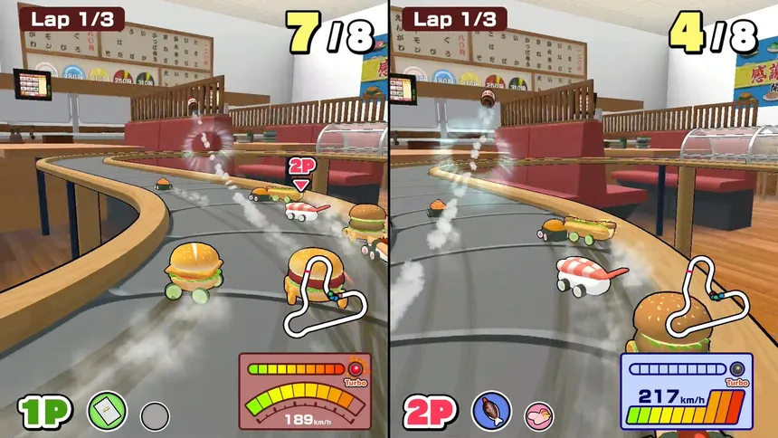 Скриншот 4 к игре SUSHI vs BURGER Race