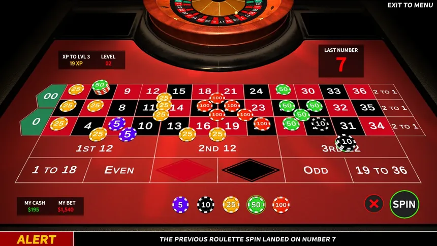Скриншот 1 к игре Roulette Simulator 2026