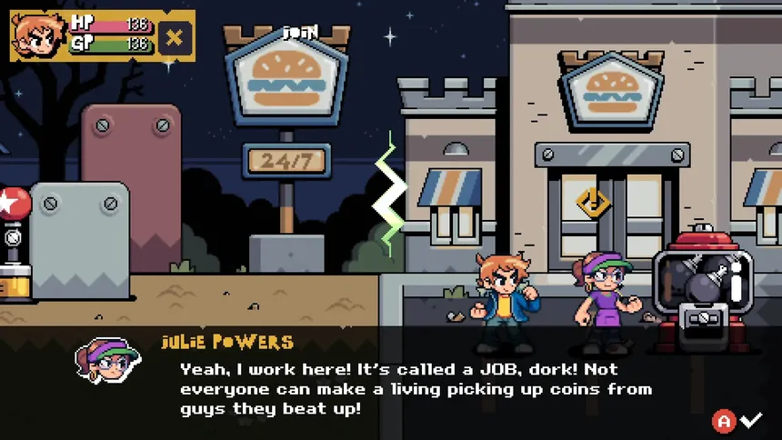 Скриншот 4 к игре Scott Pilgrim EX