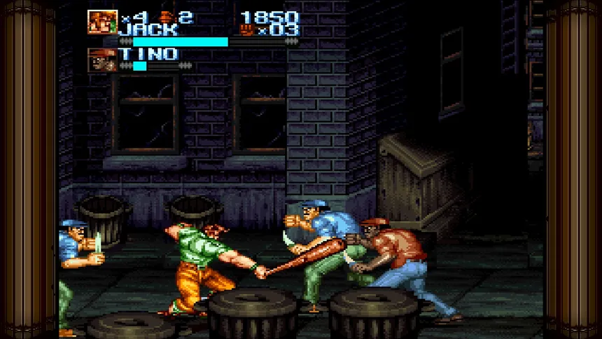 Скриншот 2 к игре Beat 'Em Up Collection (QUByte Classics)