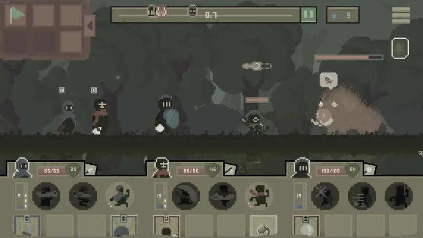 Скриншот 1 к игре 黯淡密林：鲁莽小队(Fadedlands: The Reckless Squad)
