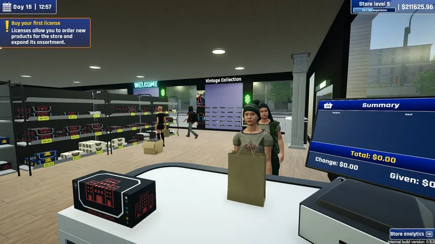 Скриншот 1 к игре MiniCar Shop Simulator