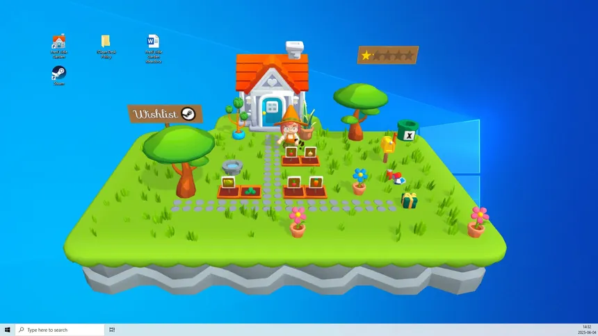 Скриншот 1 к игре Fred's Idle Garden