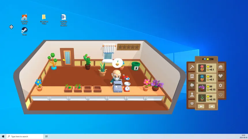 Скриншот 2 к игре Fred's Idle Garden
