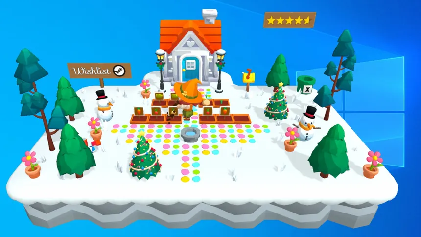 Скриншот 5 к игре Fred's Idle Garden