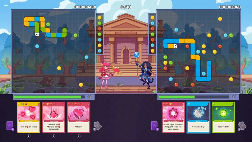 Скриншот 1 к игре Snakespell