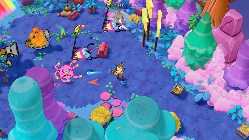 Скриншот 2 к игре Nicktoons & The Dice of Destiny