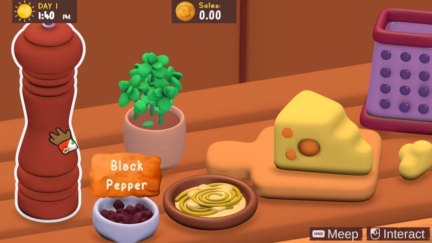 Скриншот 6 к игре Pawsta - A Cozy Claymation Cooking Game