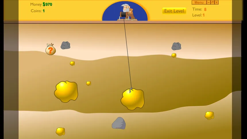Скриншот 1 к игре Gold Miner:Classic Edition