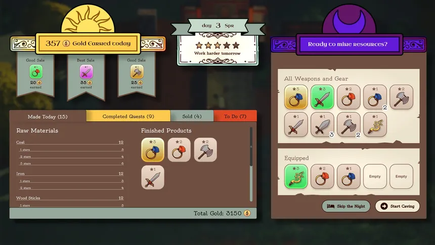 Скриншот 3 к игре Smithy By Day
