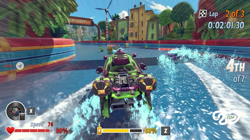 Скриншот 1 к игре Speedboat League