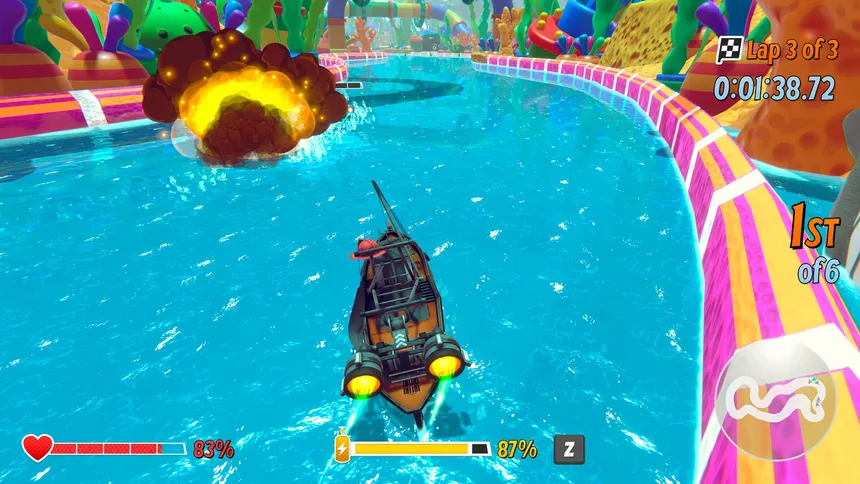 Скриншот 4 к игре Speedboat League