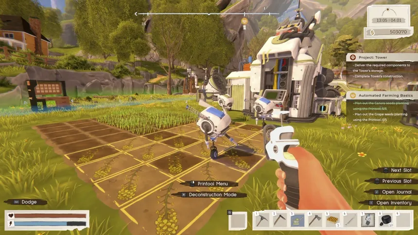 Скриншот 1 к игре Farmbotic