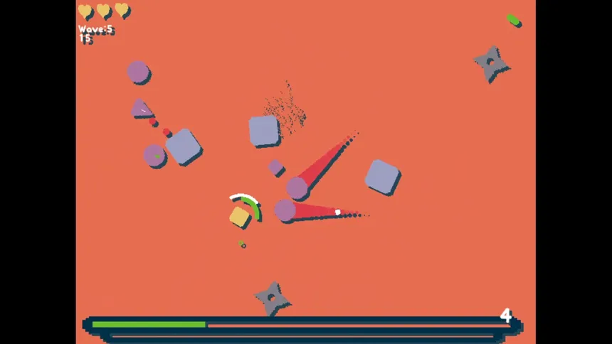 Скриншот 1 к игре SUPER SHAPESHOOTER