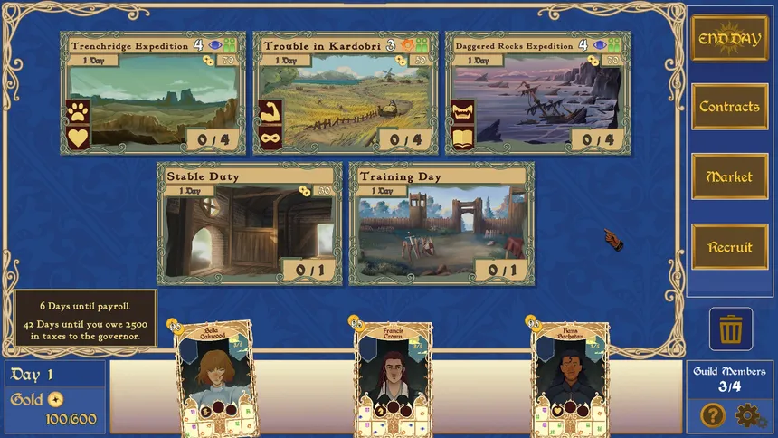 Скриншот 1 к игре Guilds of Greybrook