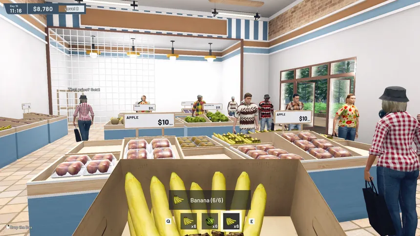 Скриншот 1 к игре Fruit Mart Simulator