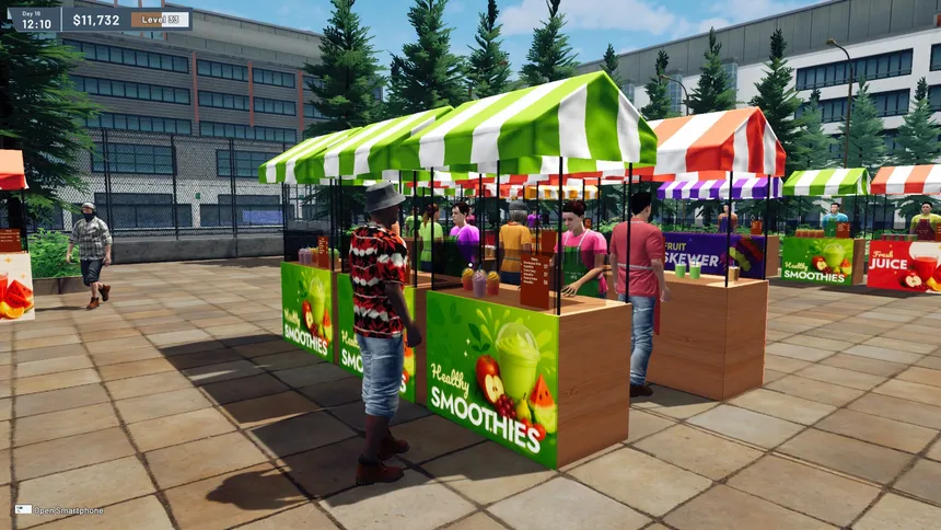 Скриншот 2 к игре Fruit Mart Simulator