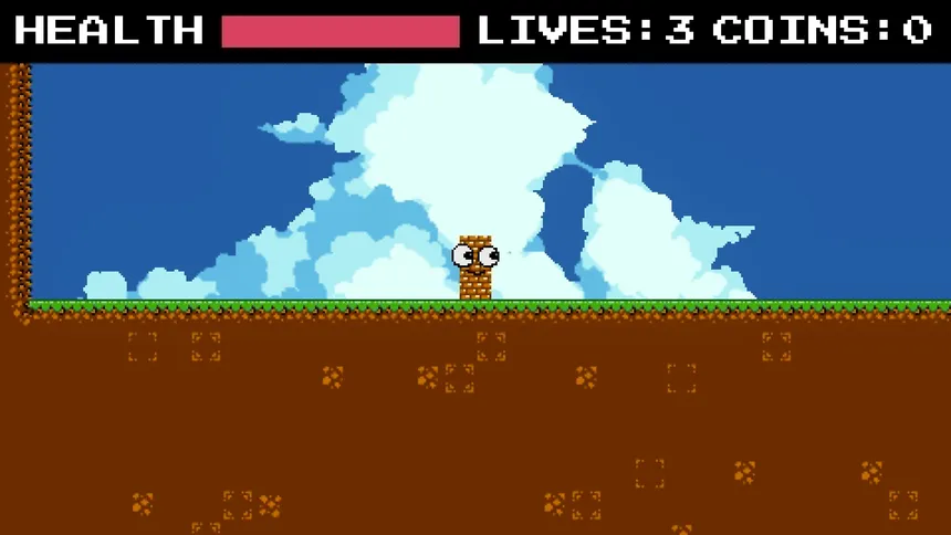 Скриншот 2 к игре Mr. Brick Adventures