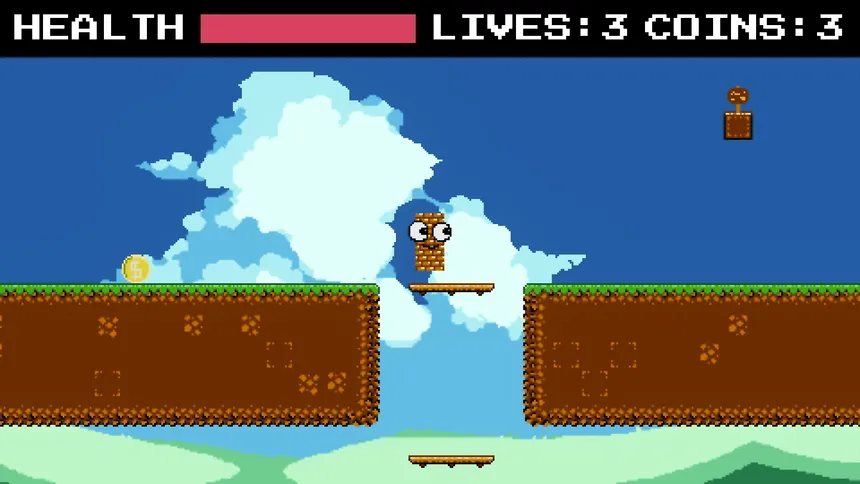 Скриншот 3 к игре Mr. Brick Adventures
