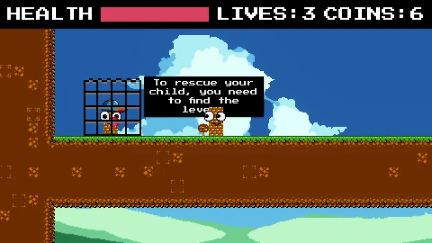 Скриншот 4 к игре Mr. Brick Adventures