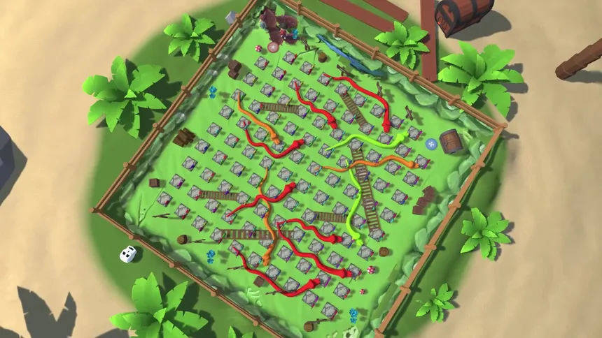 Скриншот 3 к игре Snakes and Ladders Championship