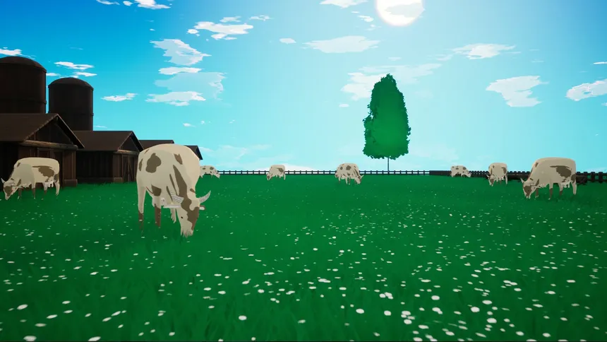 Скриншот 8 к игре The Maiden and the Cow