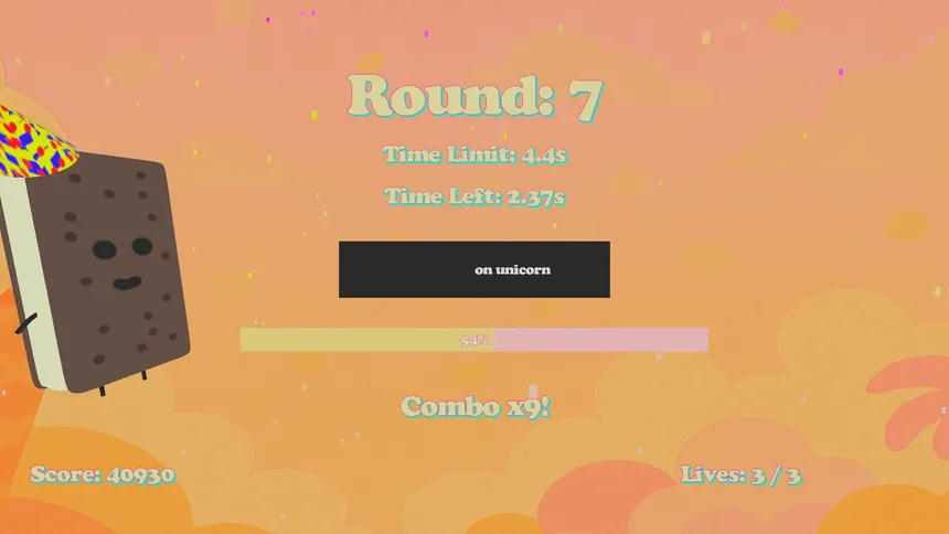 Скриншот 5 к игре Ice Cream Typer