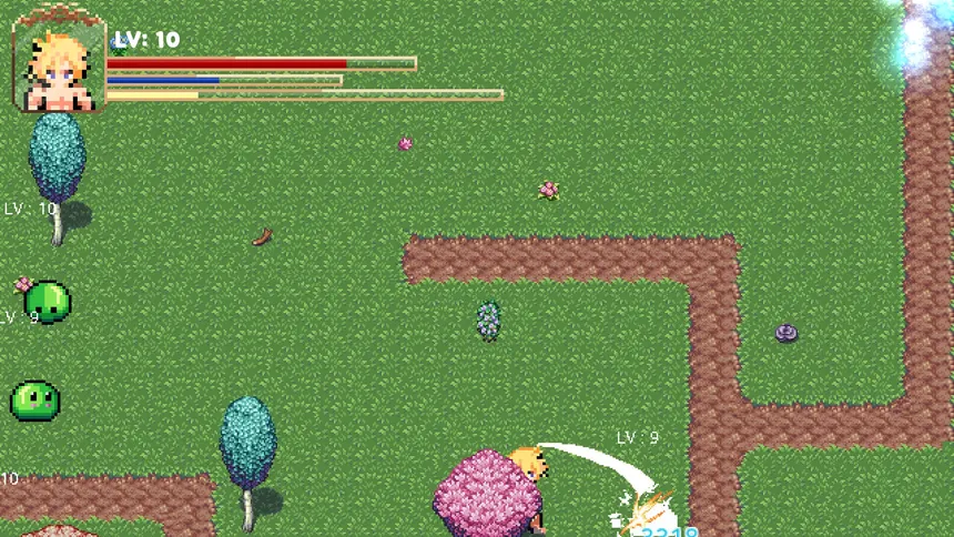 Скриншот 1 к игре Dragon Slayer and The Leaf Town