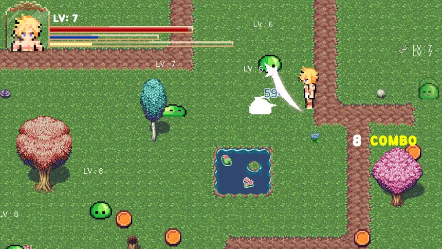 Скриншот 2 к игре Dragon Slayer and The Leaf Town
