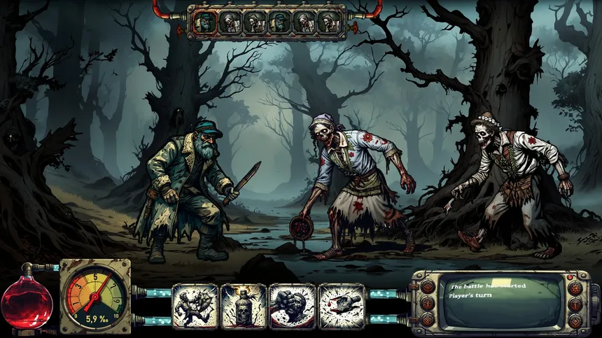 Скриншот 3 к игре Drunkest Dungeon